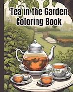 Tea in the Garden Coloring Book