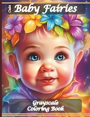 Cute Baby Fairies Coloring Book