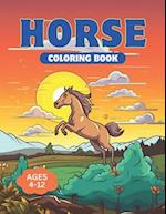 Horse Coloring Book