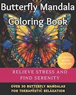 Butterfly Mandala Coloring Book