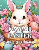 Kawaii Easter Delight Children's Coloring Book