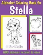 ABC Coloring Book for Stella