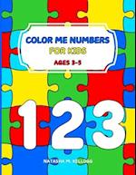 Color Me Numbers