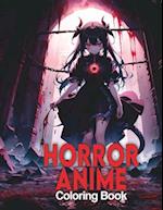 Horror Anime Coloring Book