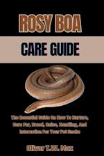 Rosy Boa Care Guide