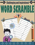 Challenging and Inspirational Word Scramble Book