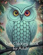 Owl Coloring Book, a delightful addition to the Adult Coloring Books