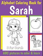 ABC Coloring Book for Sarah