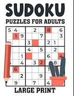 Sudoku Puzzles for Adults Large Print