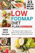 Low Fodmap Diet Plan Cookbook
