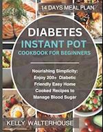 Diabetes Instant Pot Cookbook for Beginners