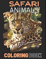 76 Safari Animals Coloring book