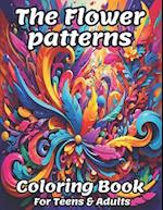 The Flower Patterns Coloring Book