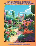 Enchanted Garden Coloring Activity Book