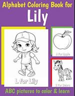 ABC Coloring Book for Lily