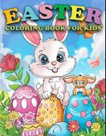 Easter Coloring Book For Kids Ages 4-10