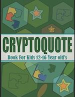 Cryptoquote Book For Kids 12-16 Year old's