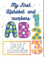 My First Book Alphabet and Numbers For Kids Ages 1-4