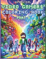 Official Video Gamers' Coloring Book, Part 3