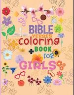 Bible Verses Coloring Book for Girls