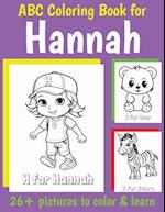 ABC Coloring Book for Hannah