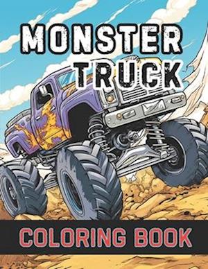 Monster Truck Coloring Book