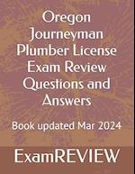 Oregon Journeyman Plumber License Exam Review Questions and Answers