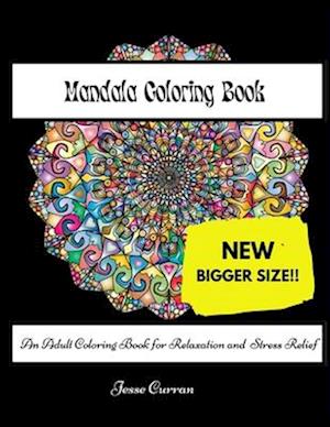 Mandala Coloring Book-NEW Bigger Size!