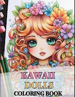 Kawaii Doll Coloring Book