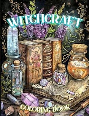 Witchcraft Coloring Book