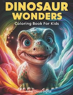 Dinosaur Wonders Coloring Book for Kids - 30 Engaging Pages, Educational & Fun, 8.5 x 11 inches