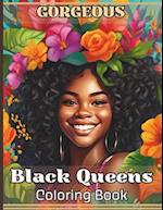 Gorgeous Black Queens Coloring Book