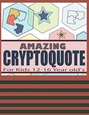 Amazing Cryptoquote For Kids 12-16 Year old's