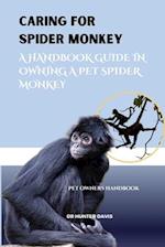 Caring for Spider Monkey