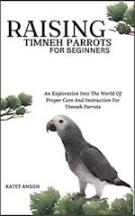 Raising Timneh Parrots for Beginners