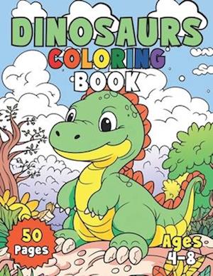 Dinosaurs Coloring Book