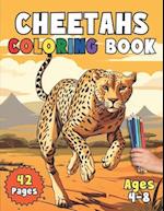 Cheetah Coloring Book: Unleash Your Inner Speedster With Colorful Cheetahs 