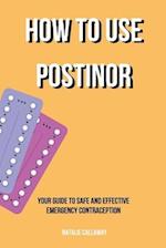 How to use POSTINOR