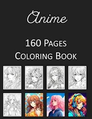 Anime Coloring Book