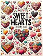 Sweet Hearts Coloring Book