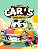 Cartoon Character Cars coloring book