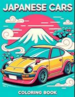 Japanese Cars coloring book
