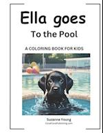 Ella goes to the Pool