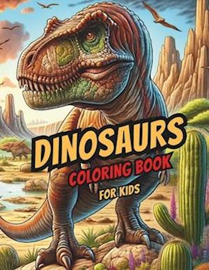 Dinosaurs Coloring Book for Kids