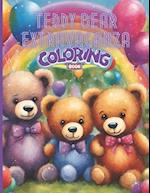 Teddy Bear Extravaganza Coloring Book