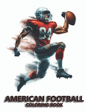 American Football Coloring Book