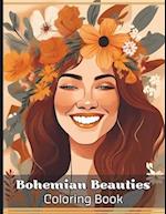 Bohemian Beauties Coloring Book