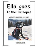 Ella goes to the Ski Slopes