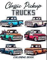 Classic Pickup Trucks coloring book