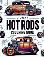 Vintage Hot Rods coloring book